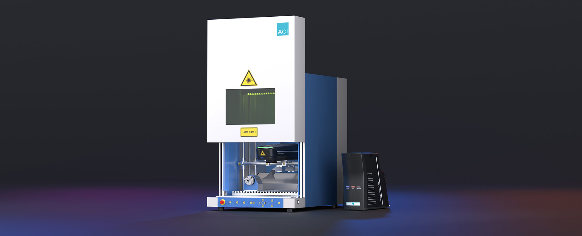 Laserstation Workstation Professional mit Faserlaser DFL Ventus Marker der Serie Business Fiber