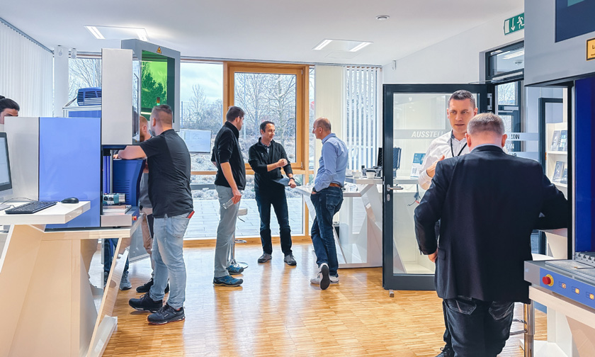 Impressionen vom Open House Event bei ACI Laser im Februar 2024