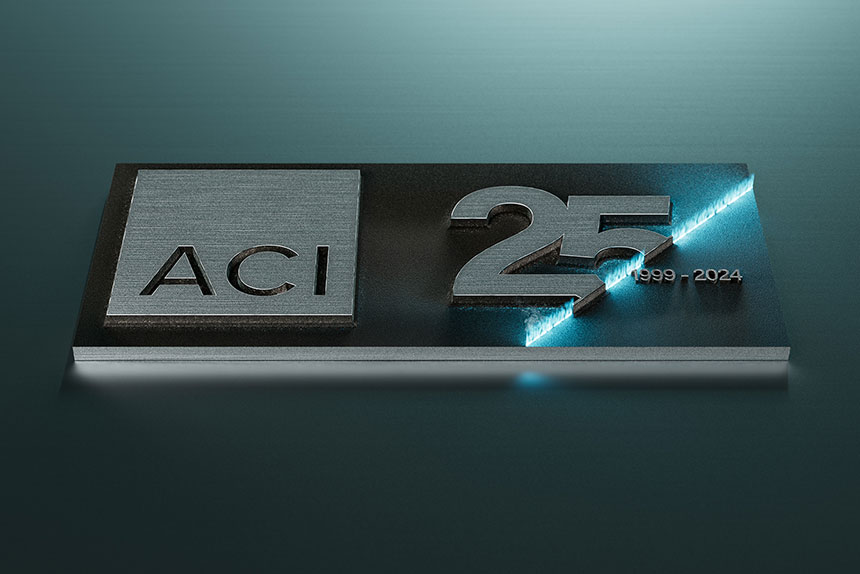 Keyvisual 25 Jahre ACI Laser