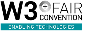 Messe Logo der W3+ Fair 2025