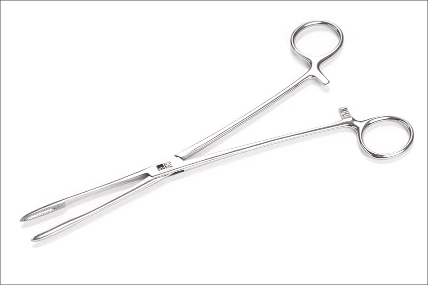 Black marking of surgical scissors using laser marking