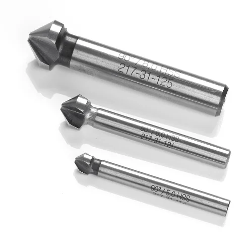 Marked metal drills using laser marking