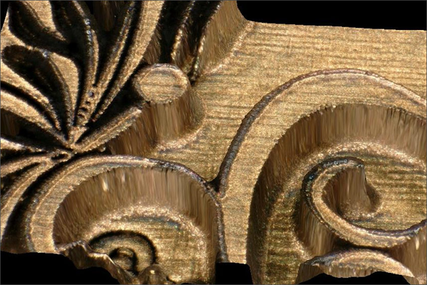 ie Feinstrukturierung von Edelmetall mit UV-Faserlaser DFL Nova Marker